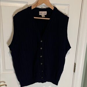 Hunt Club Midnight Blue Knit Vest